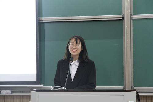 学院第八届“青春领航”十佳大学生评选现场