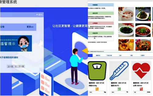 《智能社区健康管理系统》作品展示