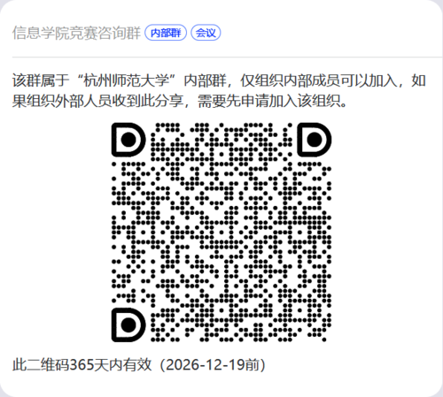 附件1：竞赛咨询群二维码