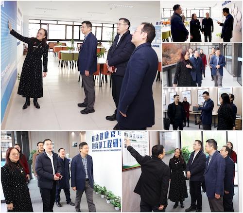 唐校长走访信息学院